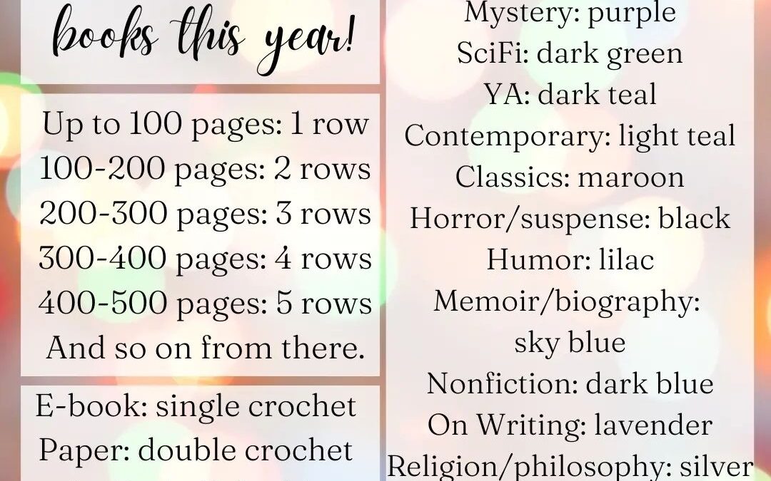 Crochet the books you read in 2023!